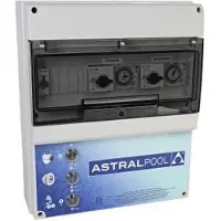 AstralPool 70429 Caixa De Controlo Tipo C + Tipo D Com Proteção De Sobrecarga Para 2 Bombas E Controlo Para 1 Luz Subaquática