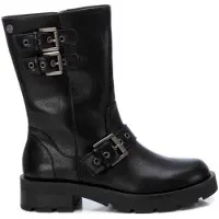 Xti para mulher. 14344101-NEGRO Botins 143441 preto (36), Plano, Zíper, Casual