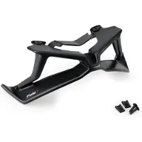 Puig Spoiler dianteiro Downforce com ABE MT-09, 17-20, preto mate