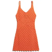 Superdry Vestido Curto Sem Mangas Crochet Cami