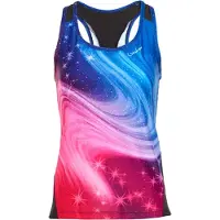 Winshape Top desportivo 'AET108' azul / rosa / vermelho / preto