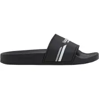 Hackett London para homem. HMS21287 Flip Flops com logotipo Desporto preto (45), Plano, Nenhum, Casual, Beachwear