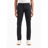 Armani Exchange para homem. 8NZP49ZNYZZ1200 Calças com logótipo preto (28), Casual, Poliamida