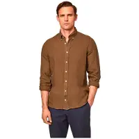 Hackett Camisa De Manga Comprida Garment Dyed