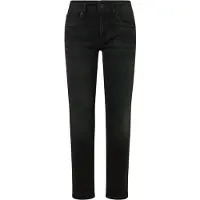 Pepe Jeans para mulher. PL204737XH0 Calças de ganga Slim Lw preto (26/32), Casual, Algodão, Denim, Sustentável