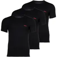 HUGO Camisa vermelho / preto