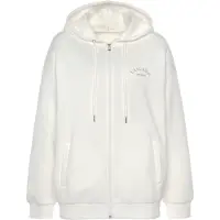 LASCANA Casaco em moletão camelo / branco