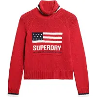 Superdry Camisola De Gola Alta Americana Knit