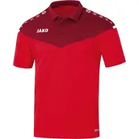 Jako Camisa funcionais 'Champ 2.0' vermelho / vermelho escuro / branco