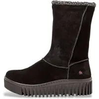 Art para mulher. 115111101003_001 Botins em pele 1511 preto (37), Couro, Plano, Zíper, Casual