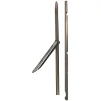 Epsealon Haste De Lança Sandvik Tahitian 6´ Single Barb 25 Mm