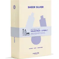 Maria Nila Conjunto Sheer Silver - Conjunto Presente para Neutralizar Tons Amarelos