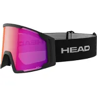 Head - Máscaras ski - Neves Pro 5K Red Black para Unissexo - Tamanho L - Preto