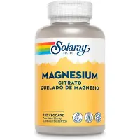 Solaray Citrato De Magnésio 180 Unidades