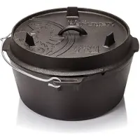 Petromax forno holandês ft9 base plana, FT9-T