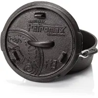 Petromax forno holandês ft3 base plana, FT3-T