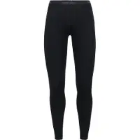 Icebreaker - Primeiras camadas mulher - W Merino 260 Oasis Leggings Black para Mulher - Tamanho M - Preto