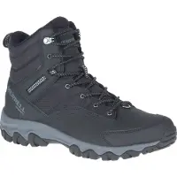 Merrell - Sapatos caminhada quentes - Thermo Akita Mid Wp Black para Homem - Tamanho 43.5 - Preto