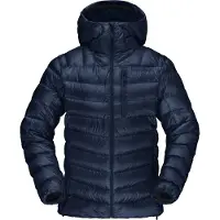 Norrøna - Vestuário ski travessia mulher - Lyngen Down850 Hood W Indigo Night para Mulher - Tamanho XS - Navy