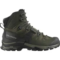 Salomon - Calçado caminhada homem - Quest 4 GTX M Olive Night/Peat para Homem - Tamanho 41 1/3 - Caqui