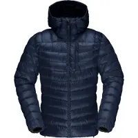 Norrøna - Vestuário ski travessia - Lyngen Down850 Hood M Indigo Night para Homem - Tamanho M - Navy
