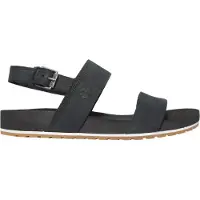 Timberland para mulher. TB0A2AT90011 Sandálias em pele Malibu Waves preto (37 W), Couro, 1 a 3cm, Fivela, Casual