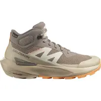 Salomon - Calçado caminhada mulher - Elixir Activ Mid Gtx W Falcon/White Pepper/Papaya para Mulher - Tamanho 36 2/3