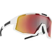 Bliz - Óculos sol - Fusion Matt White Smoke W Red Multi para Unissexo - Branco
