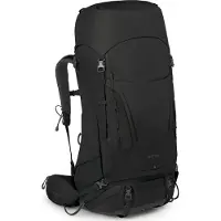 Osprey - Mochilas trekking - Kestrel 58 Black para Homem - Nylon - Tamanho S/M - Preto