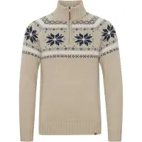11 Project Pullover 'Tim' bege / azul / branco