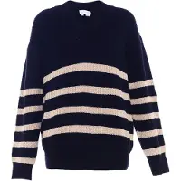 BLONDA Pullover nude / marinho