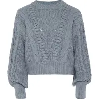 Usha Pullover azul fumado