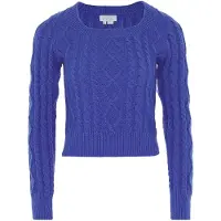 BLONDA Pullover azul real