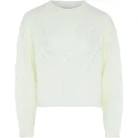 BLONDA Pullover branco lã