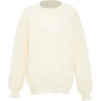 BLONDA Pullover branco lã