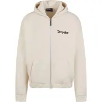 Dropsize Casaco em moletão creme / preto