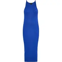 NAEMI Vestido azul cobalto