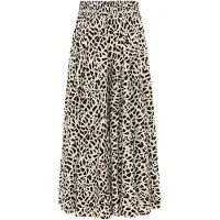 LASCANA Saia creme / preto