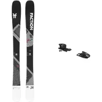 Faction - Packs (skis + fixações) - Pack Prodigy Jr 2025 para criança - Preto