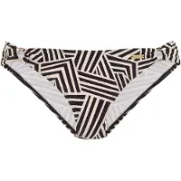 LASCANA Cueca biquíni ecru / preto