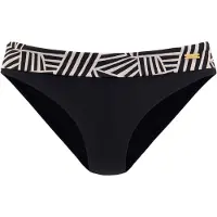 LASCANA Cueca biquíni bege / preto