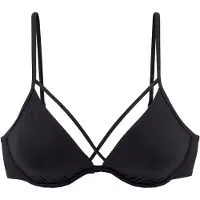 LASCANA Top de biquíni preto