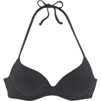 LASCANA Top de biquíni preto