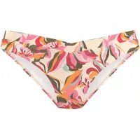 s.Oliver Cueca biquíni creme / verde escuro / pitaya / magenta