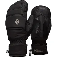 Black Diamond - Luvas ski mulher - W Mission Mx Mitts Black para Mulher - Tamanho M - Preto
