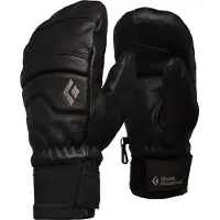 Black Diamond - Luvas ski - Spark Mitts Black Black para Unissexo - Tamanho L - Preto