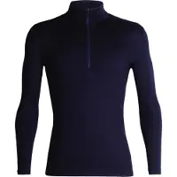 Icebreaker - Primeiras camadas - M Merino 260 Oasis LS Half Zip Midnight Navy para Homem - Tamanho XL