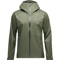 Black Diamond - Vestuário caminhada - M Fineline Stretch Shell Tundra para Homem - Tamanho XL - Verde