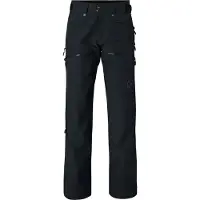 Norrøna - Calças ski - Lofoten Gore-Tex Insulated Pants M Caviar Black para Homem - Tamanho XL - Preto