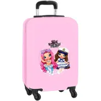 Safta Mala Com Rodinhas Nanana Sparkles 40.1l 34.5x55x20 Cm